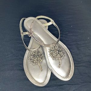 Silver Alfani Sandals
